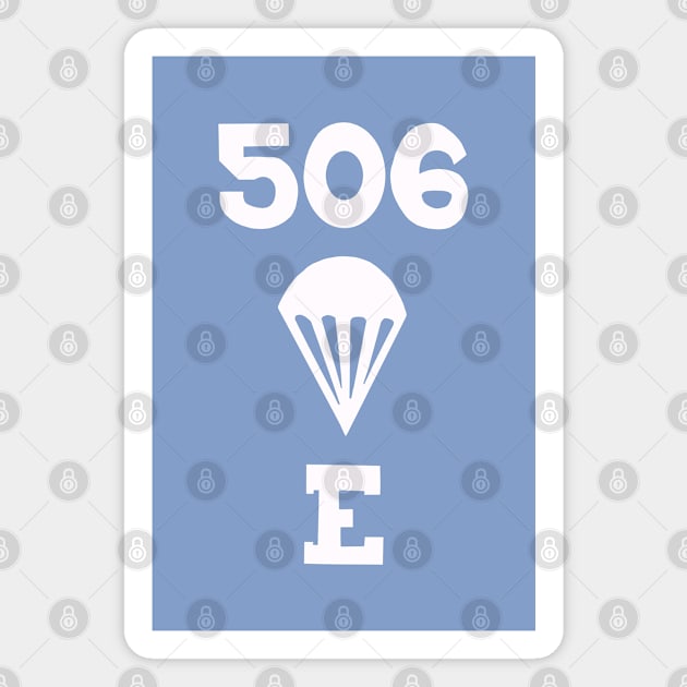 506 EASY COMPANY Magnet by Trent Tides